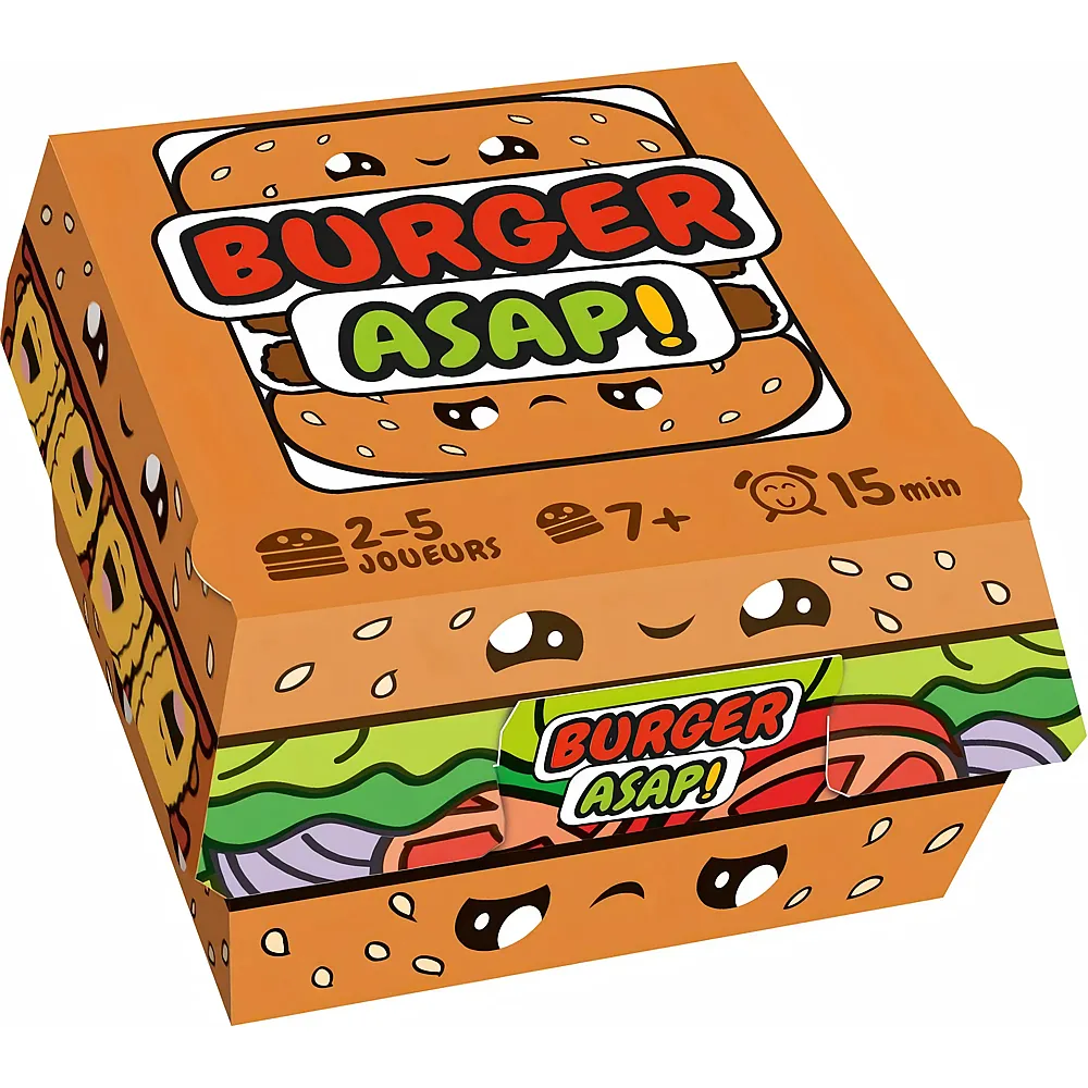 Asmodee Burger Asap par 6pcs
