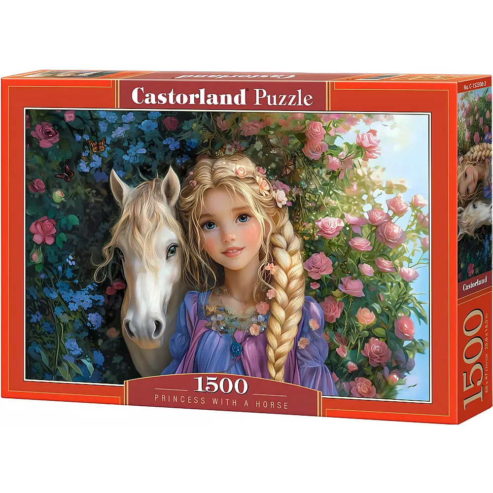 Castorland Puzzle Prinzessin zu Pferd - 1500 Teile