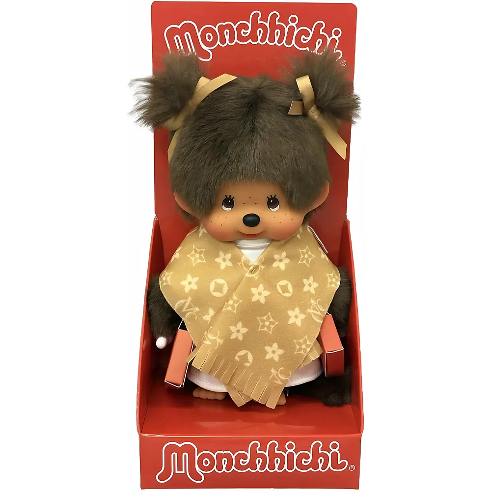 meinspielzeug - Monchhichi Shopping Girl - 20 cm | Affen Pl�sch