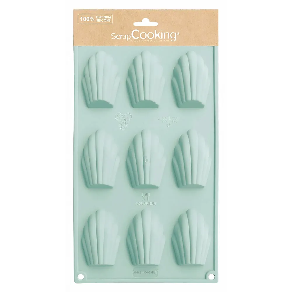 ScrapCooking Silikonform 9 Madeleines