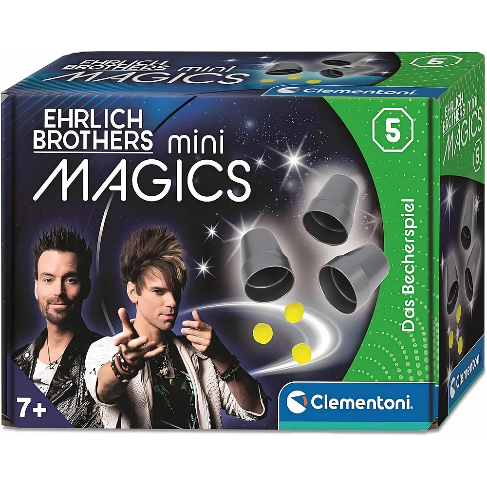 Clementoni Ehrlich Brothers Ehlrich Brothers Mini Magic Becher-Spiel