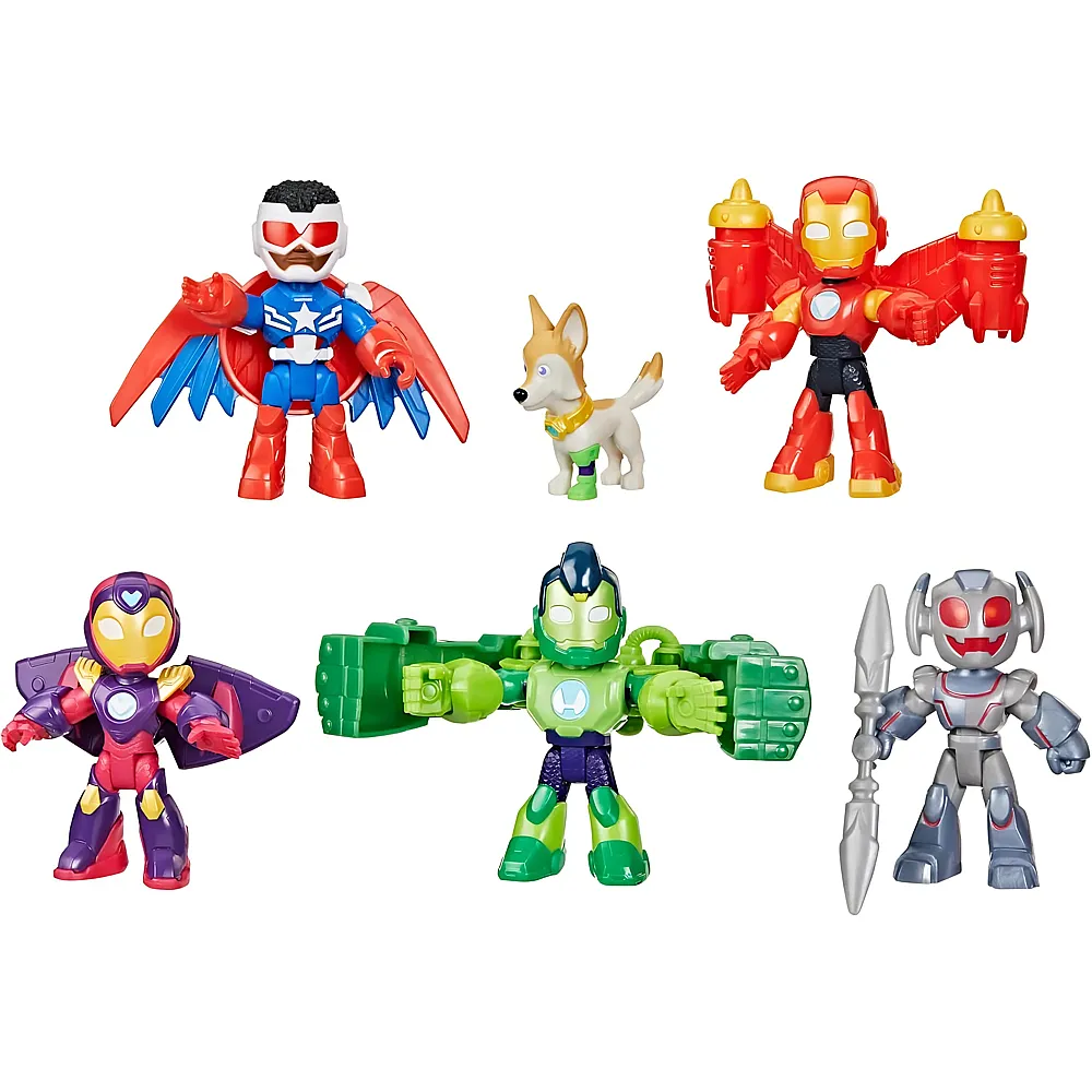Hasbro Iron Man and his Awesome Friends Superr�stung Avengers Pack