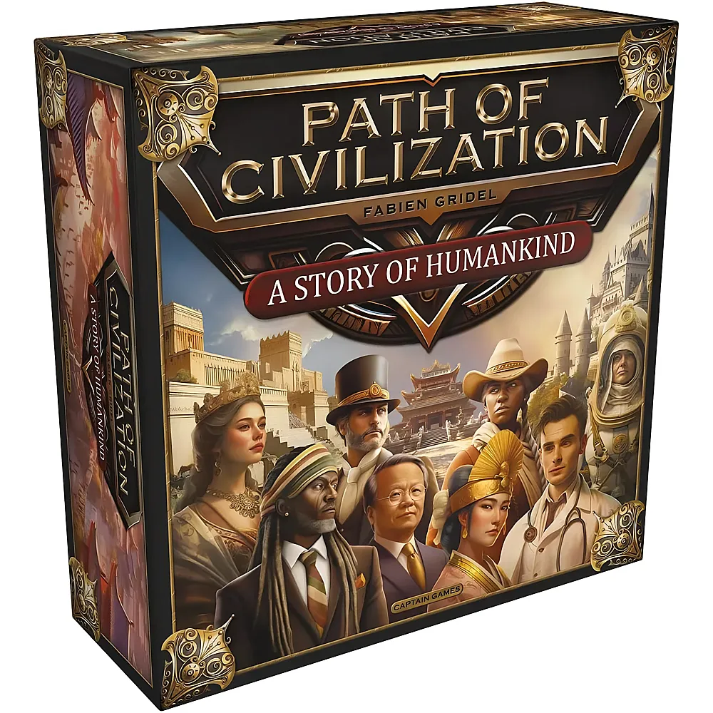 Captain Games Path of Civilization - Deutsch - Kennerspiele