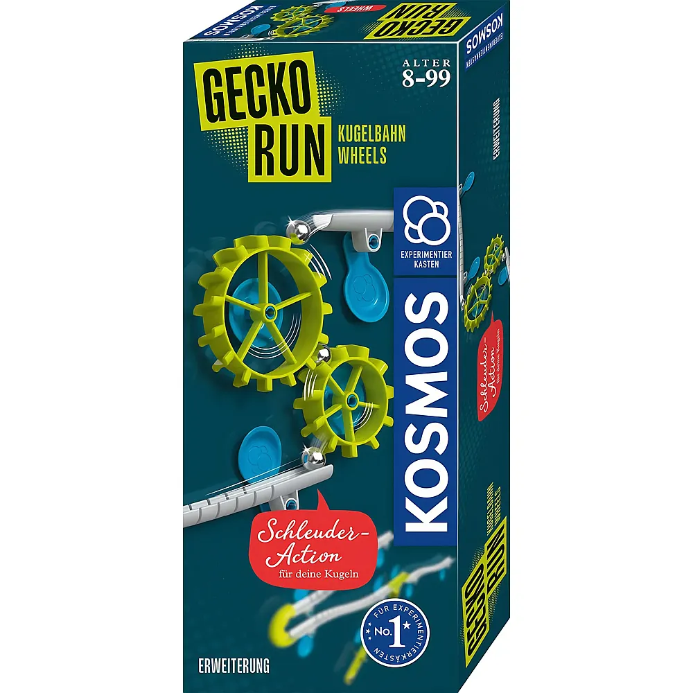 Kosmos Gecko Run Kugelbahn Wheels-Erweiterung