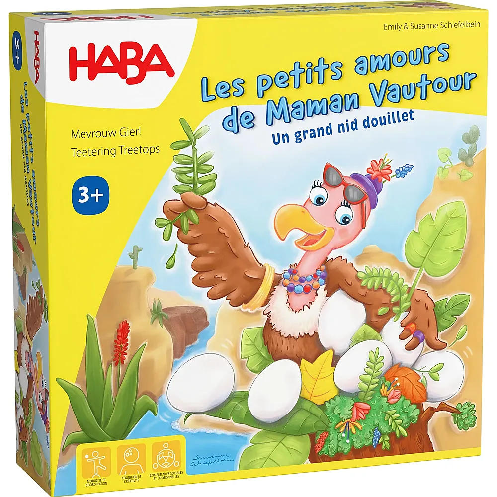 HABA Les petits amours de Maman Vautour - Franais