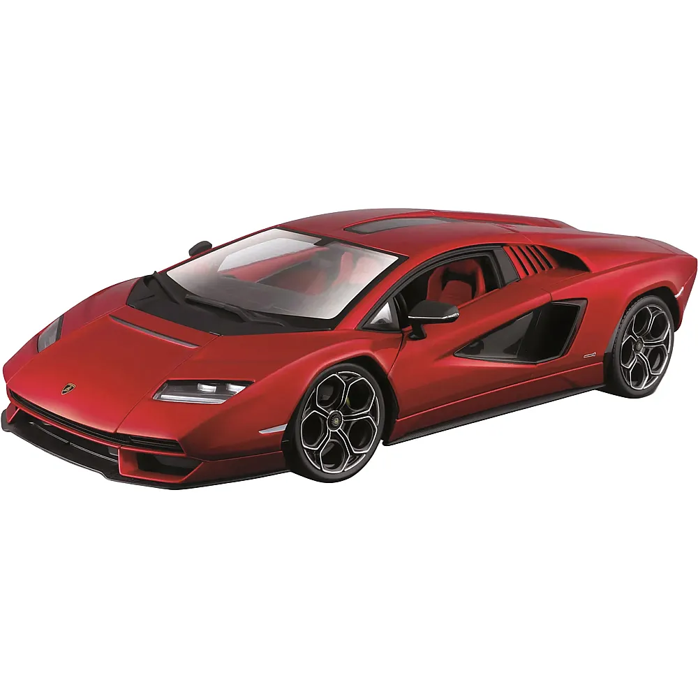 Bburago 1:24 Lamborghini Countach LPI 800-4 Rot | Die-Cast 1:24
