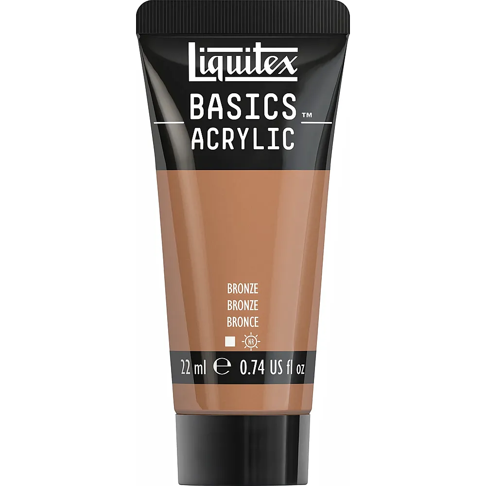 Liquitex Lqx Basics Acrylfarbe 22ml Tube Bronze - Suche