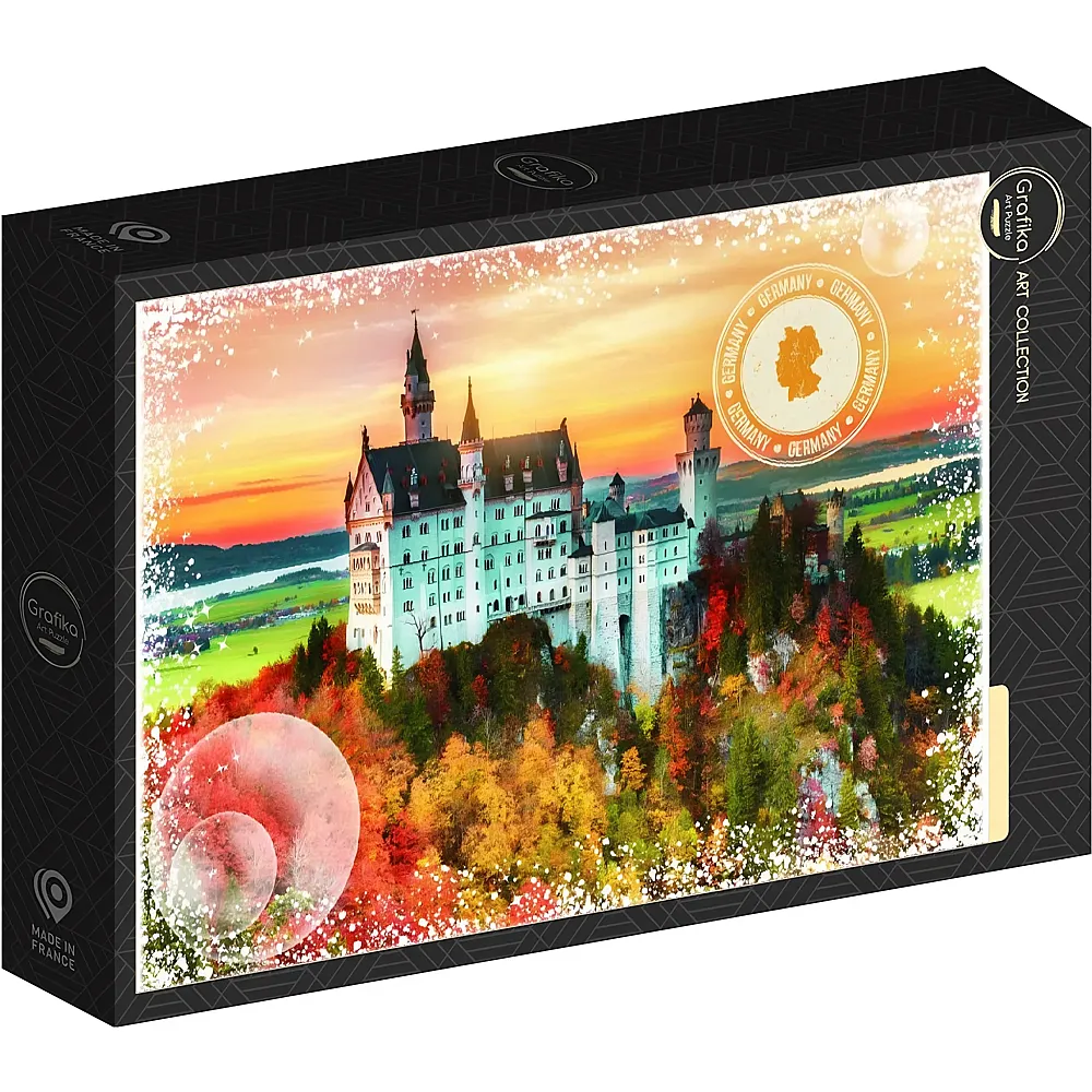 Grafika Puzzle Art Collection Travel around the World - Deutschland 1000Teile