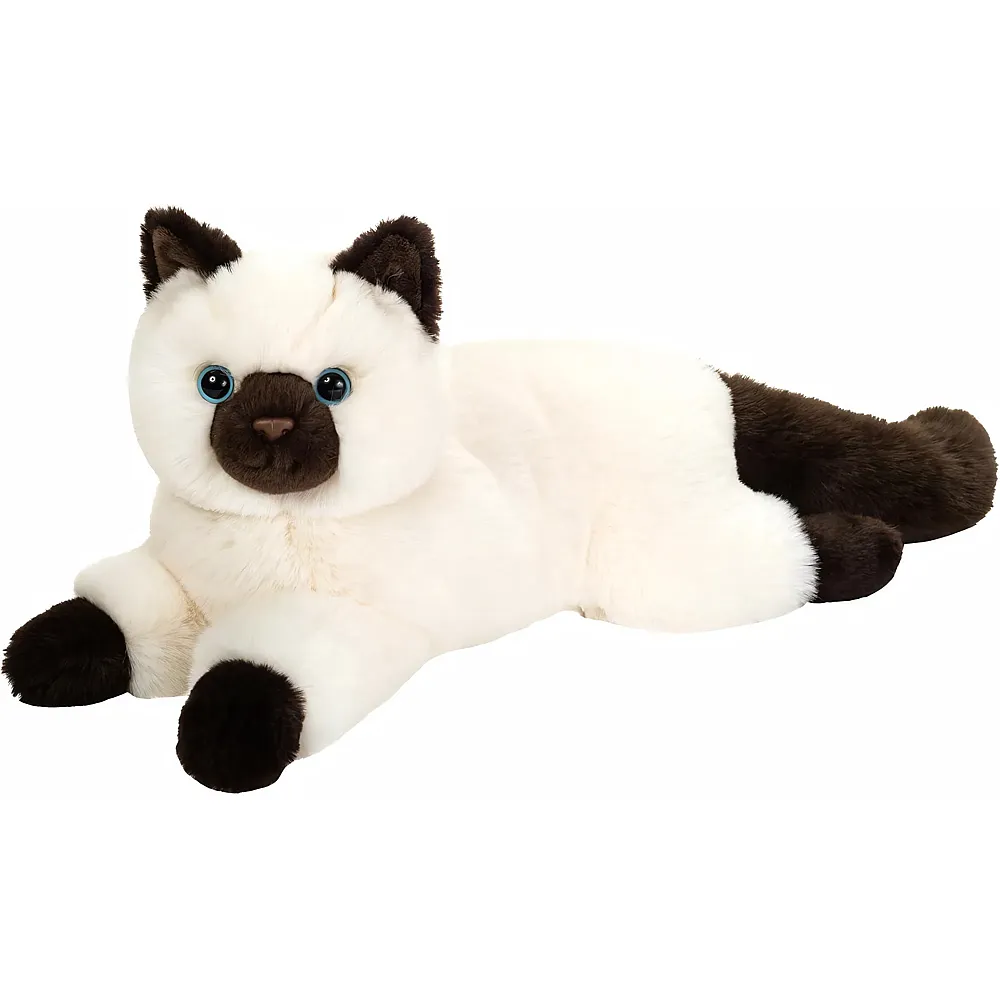 Teddy-Hermann Birma-Katze liegend 36cm - Suche