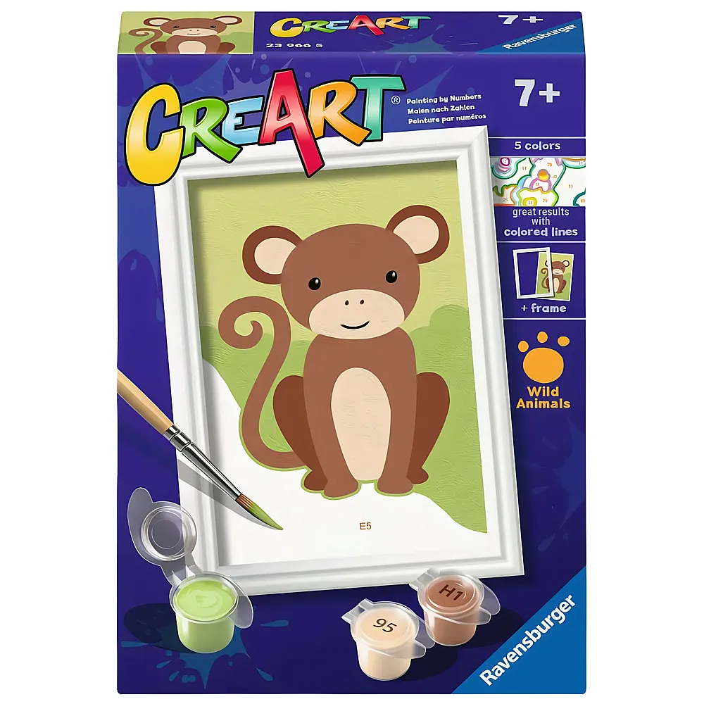 Ravensburger CreArt Wilder Affe