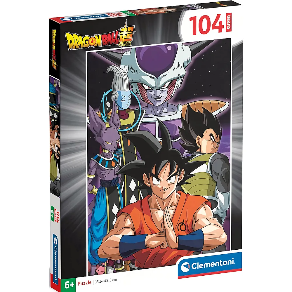 Clementoni Puzzle Supercolor Dragonball Dragon Ball 104Teile