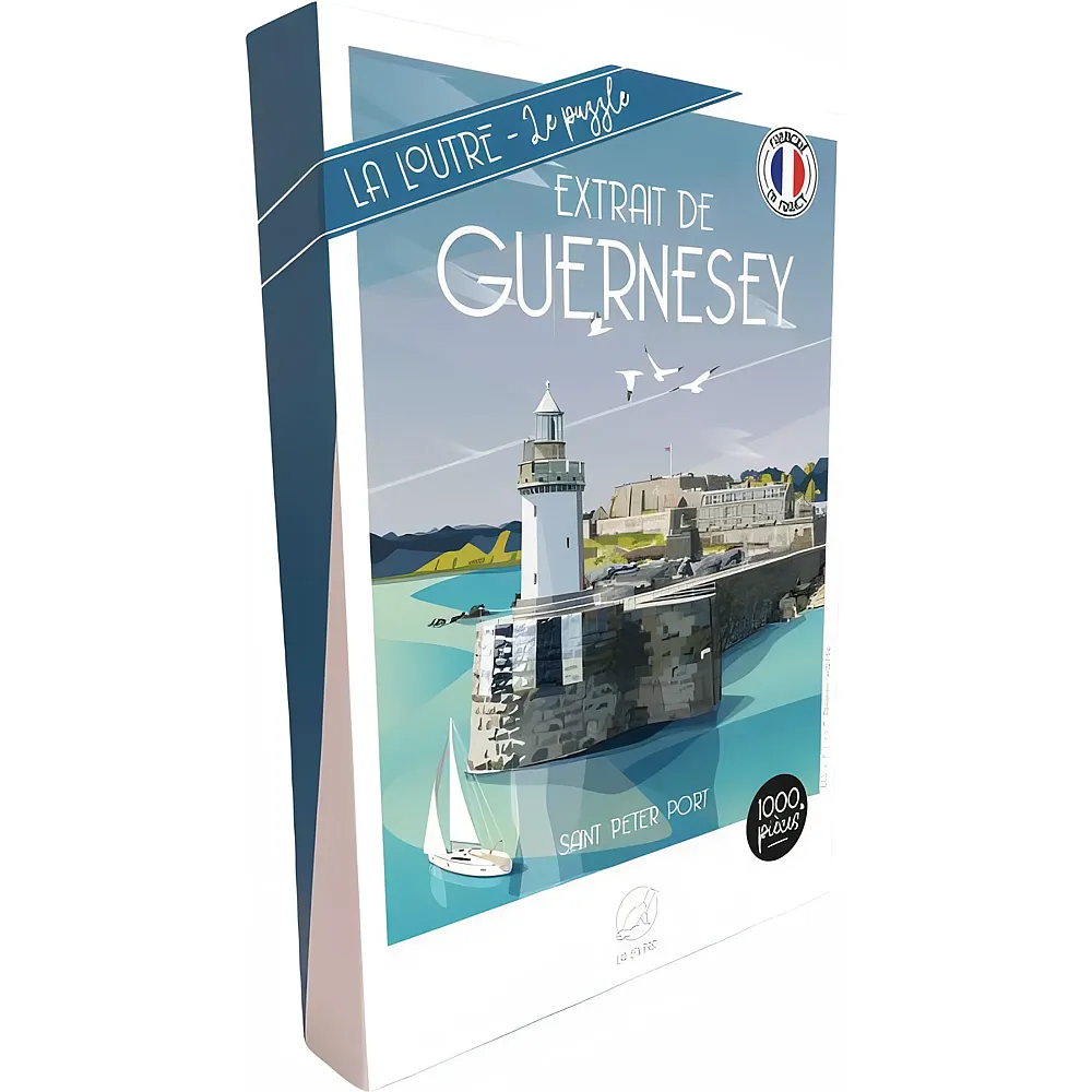 La Loutre Puzzle Extrait De GUERNESEY - 1000 Teile