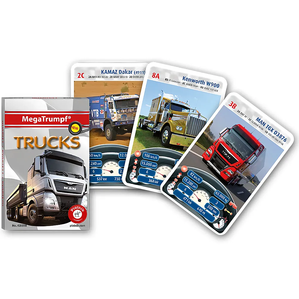 meinspielzeug - Piatnik Spiele Quartett Trucks