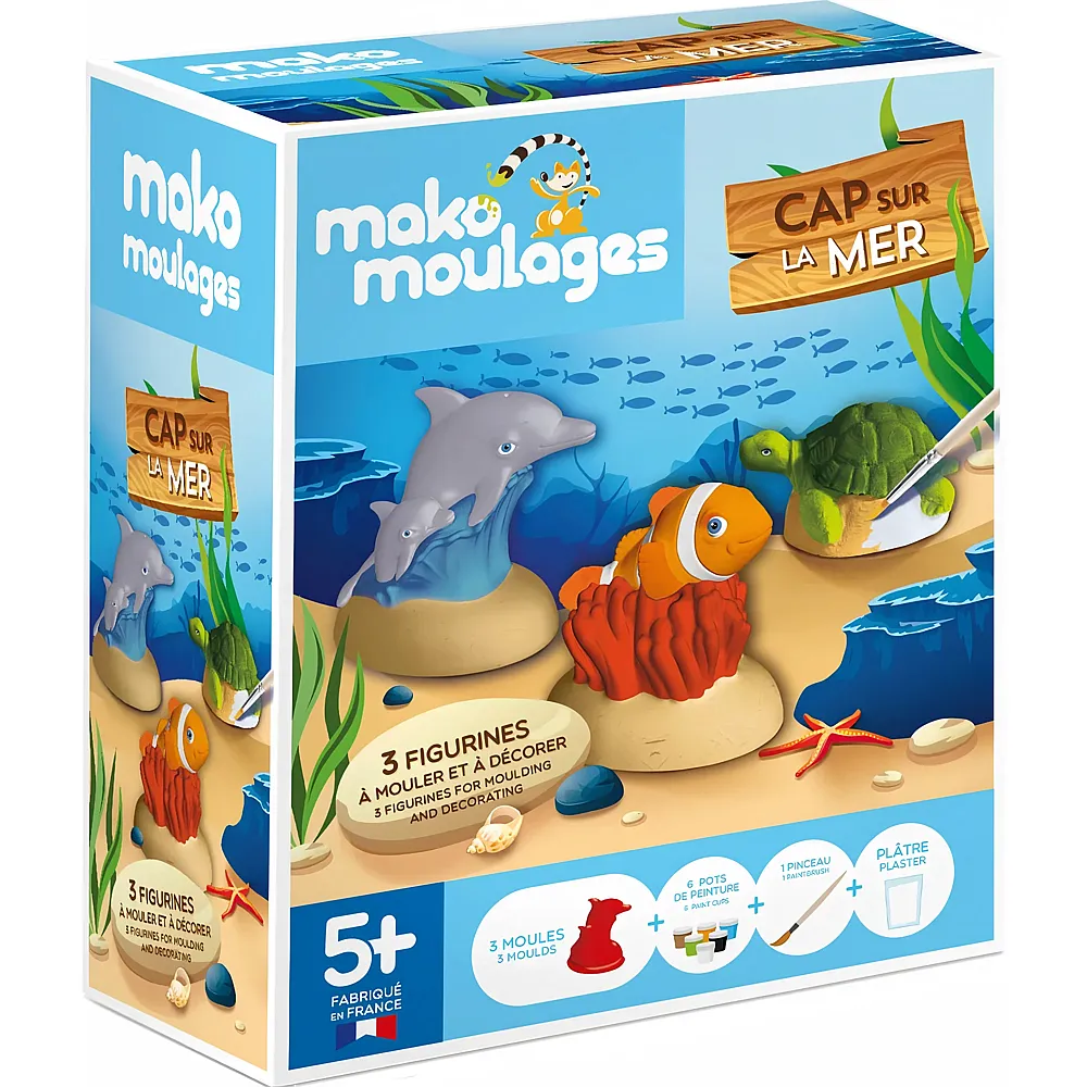 Mako Moulages Mako Kit 3 Moules Cap Sur LA Mer FR