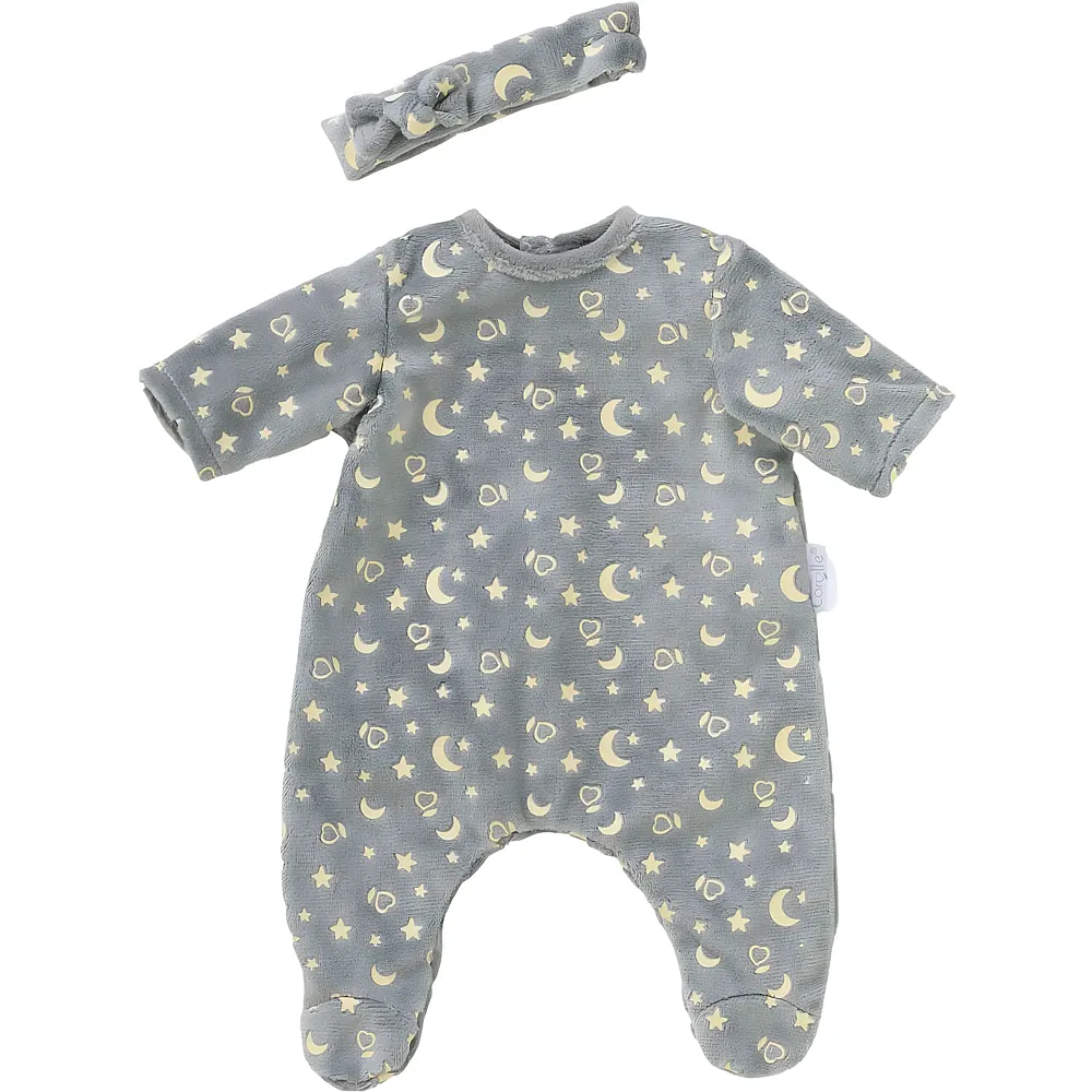 Corolle Puppen-Pyjama und Stirnband, 30 cm  leuchtet im Dunkeln