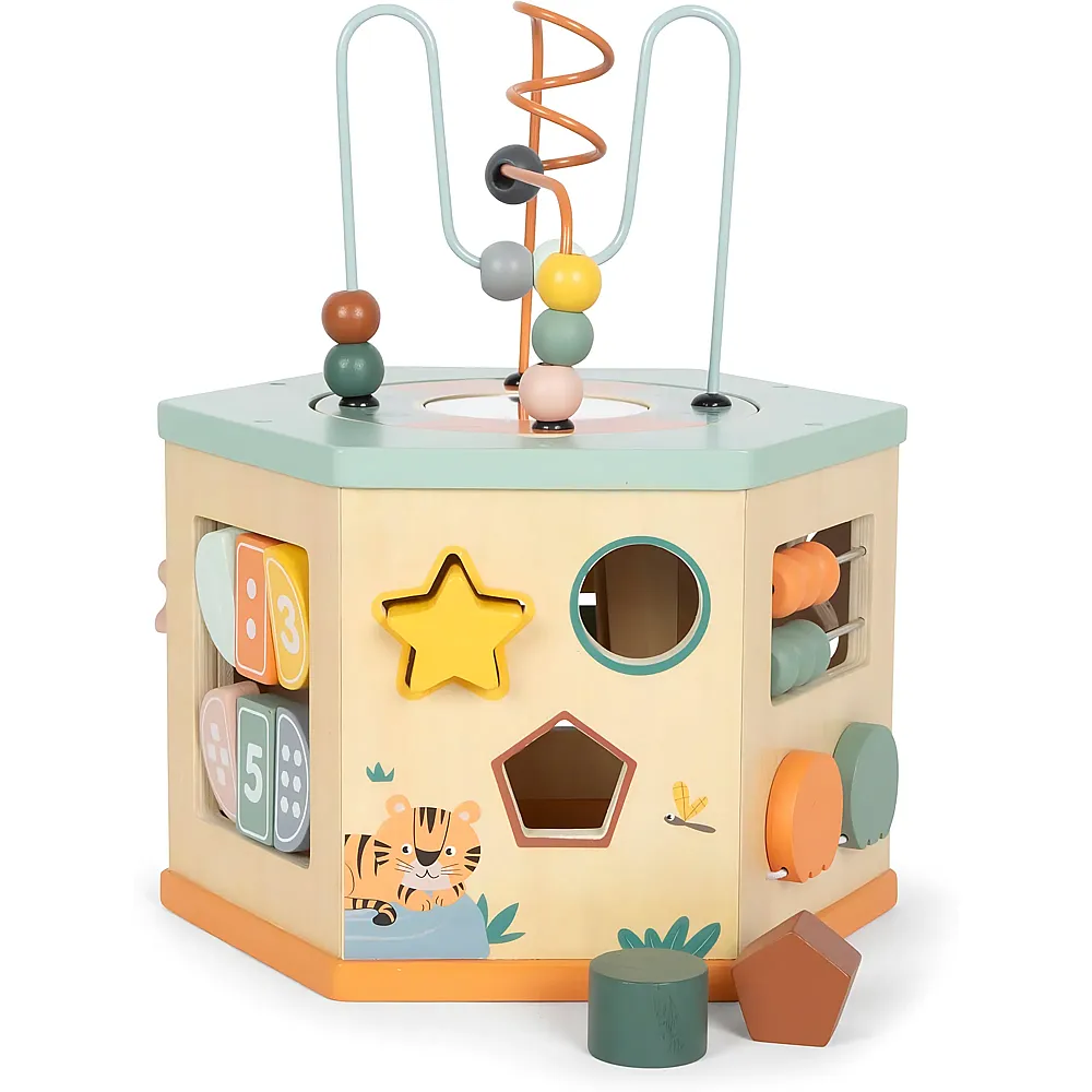 small foot Safari Motorikw�rfel 7 Seiten
