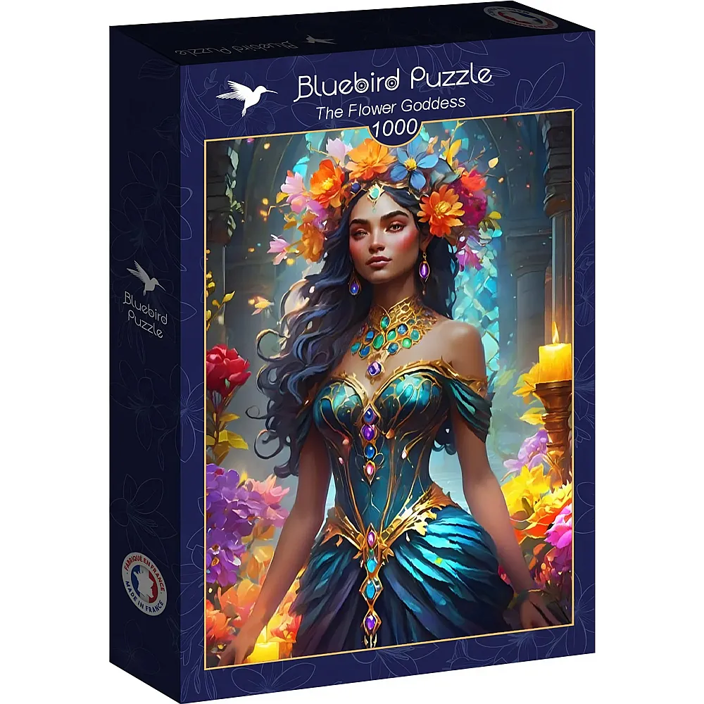 Bluebird Puzzle Die Blumeng�ttin - 1000 Teile