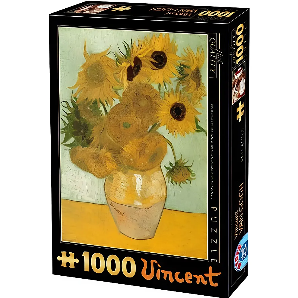 DToys Vincent Van Gogh Sonnenblumen 1000Teile