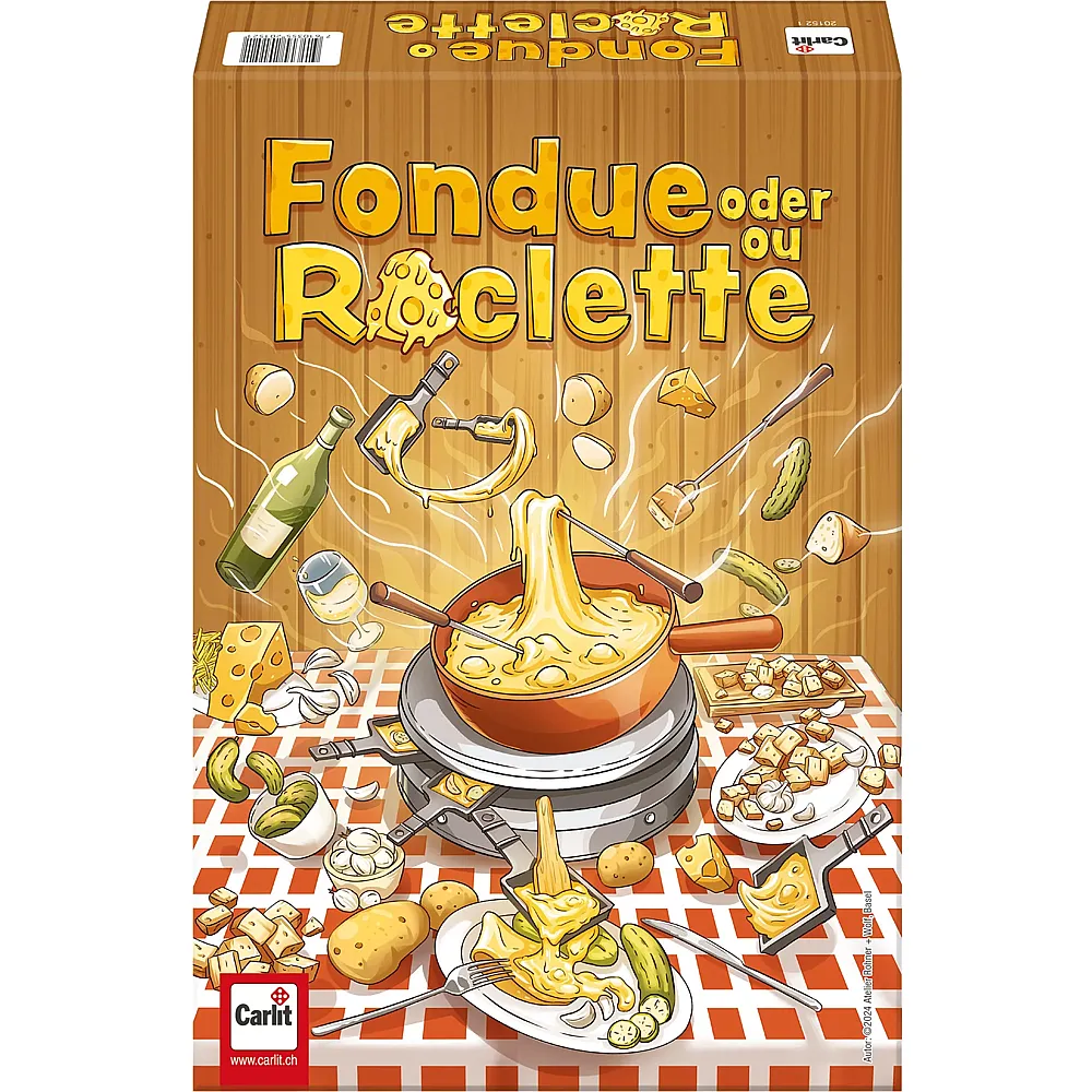 Carlit Spiele Fondue oder Raclett | Partyspiele
