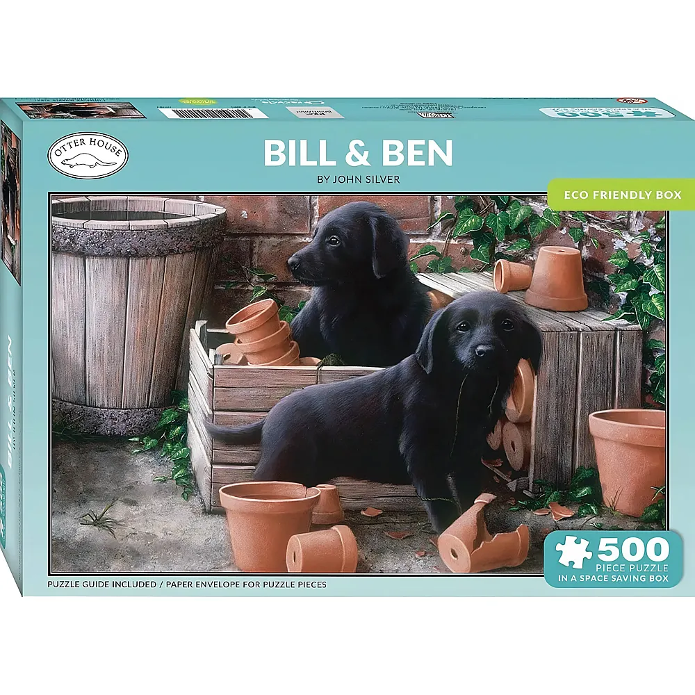 Otter House Puzzle Bill & Ben - 500 Teile