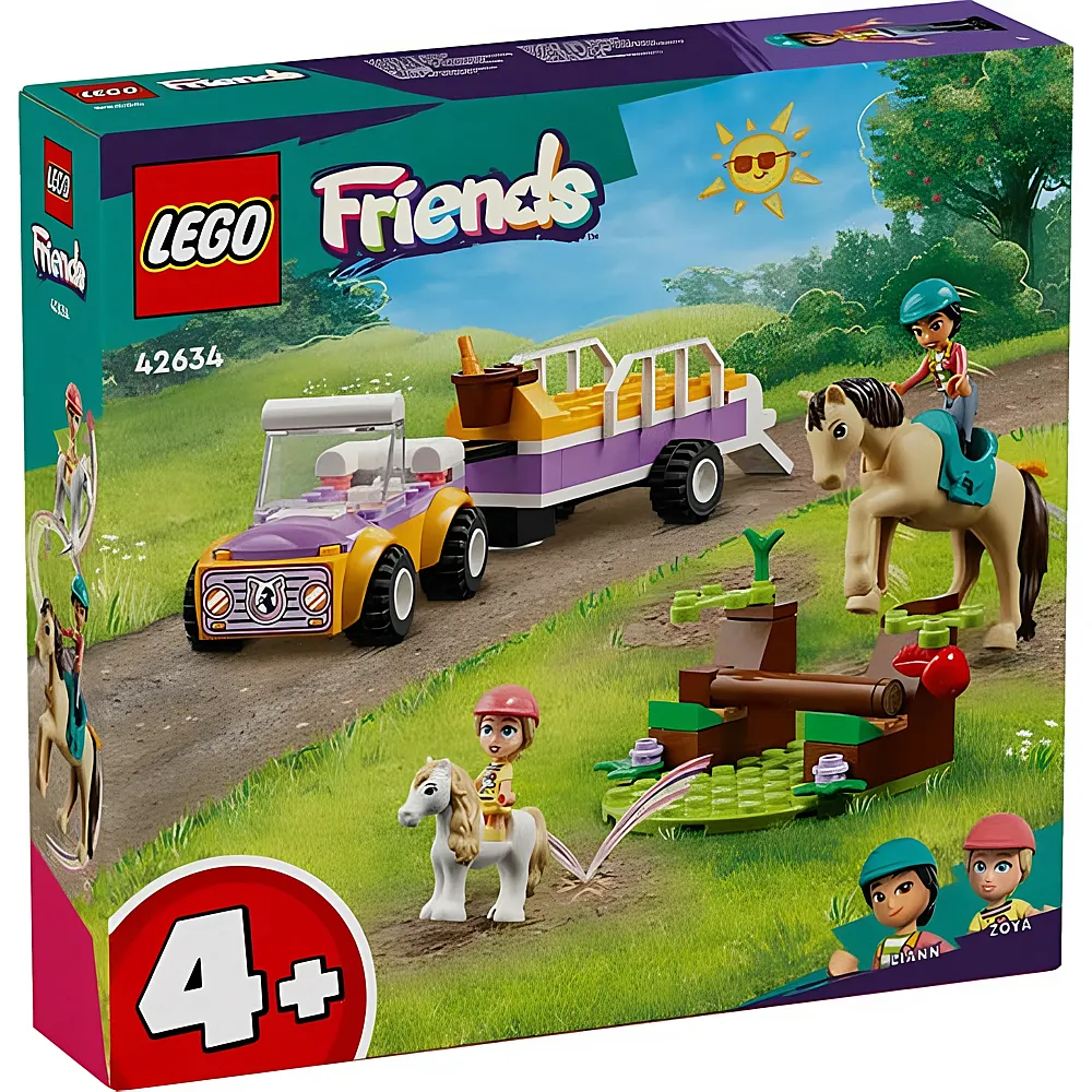 LEGO Friends Pferde- und Pony-Anhnger 42634