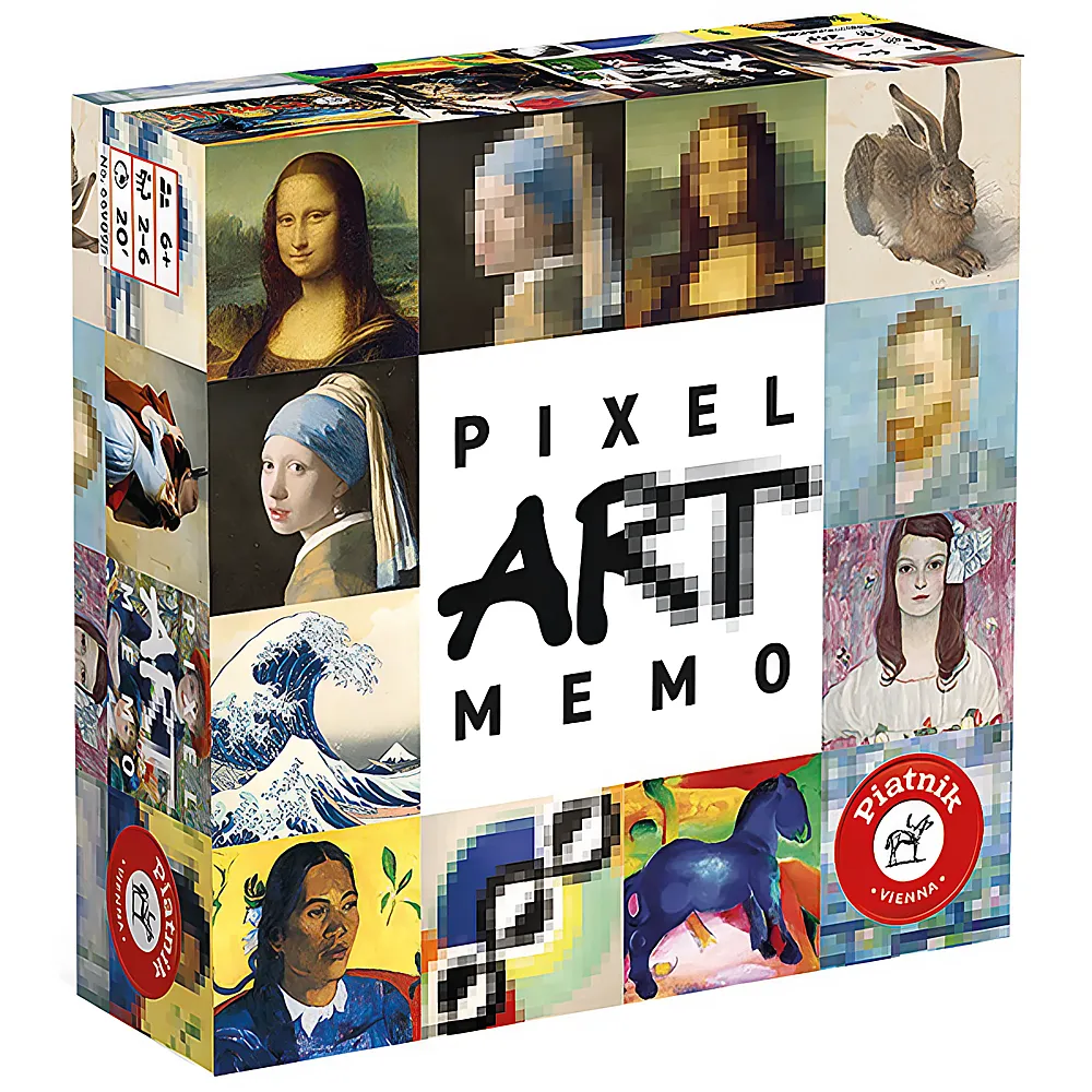 Piatnik Spiele Pixel Art Memo
