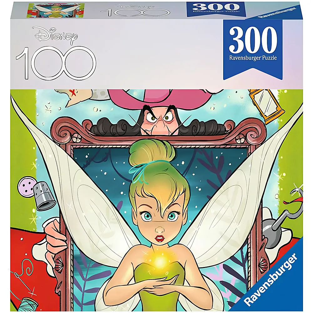 Ravensburger Puzzle 100 Jahre Disney Tinkerbell 300Teile
