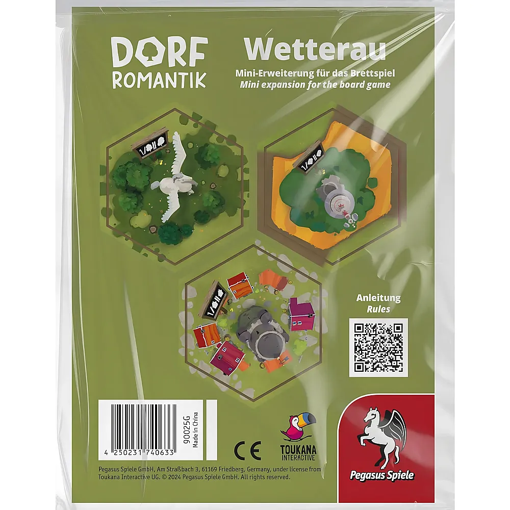 Pegasus Spiele Dorfromantik - Das Brettspiel: Wetterau Mini-Erweiterung