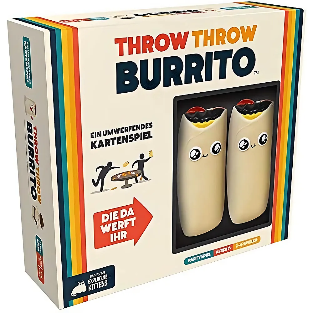 Exploding Kittens Throw Throw Burrito - Deutsch