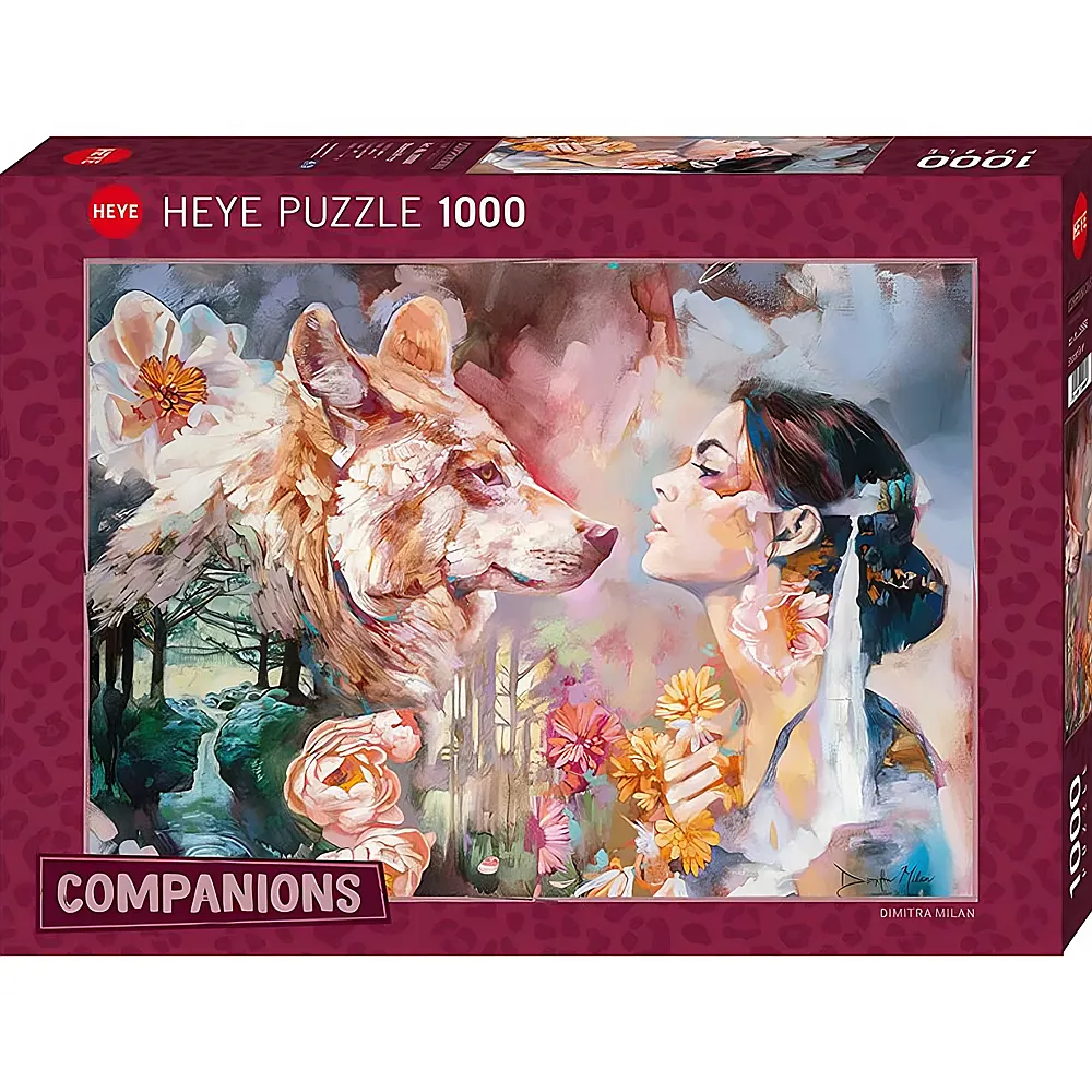 HEYE Puzzle Companions Shared River 1000Teile