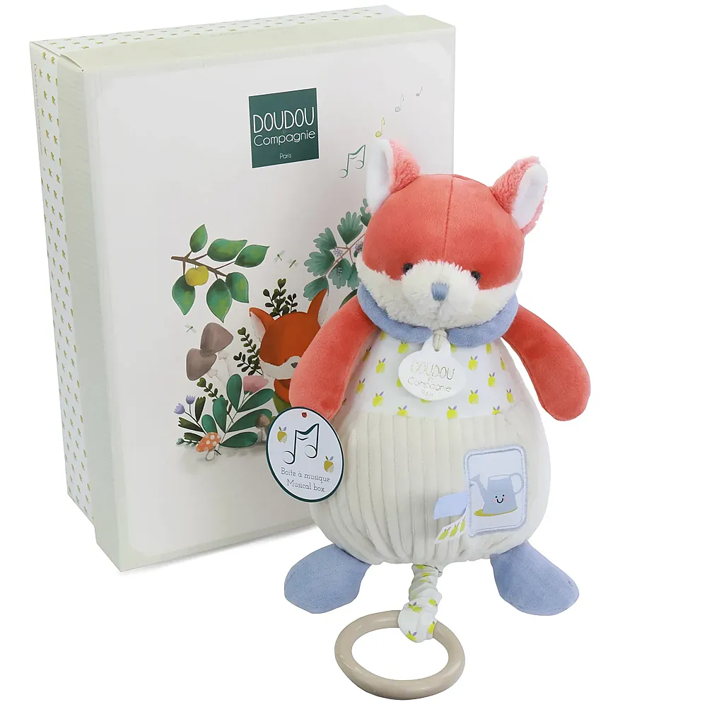 Doudou et Compagnie Musikspieluhr Fuchs Renard - 20 cm
