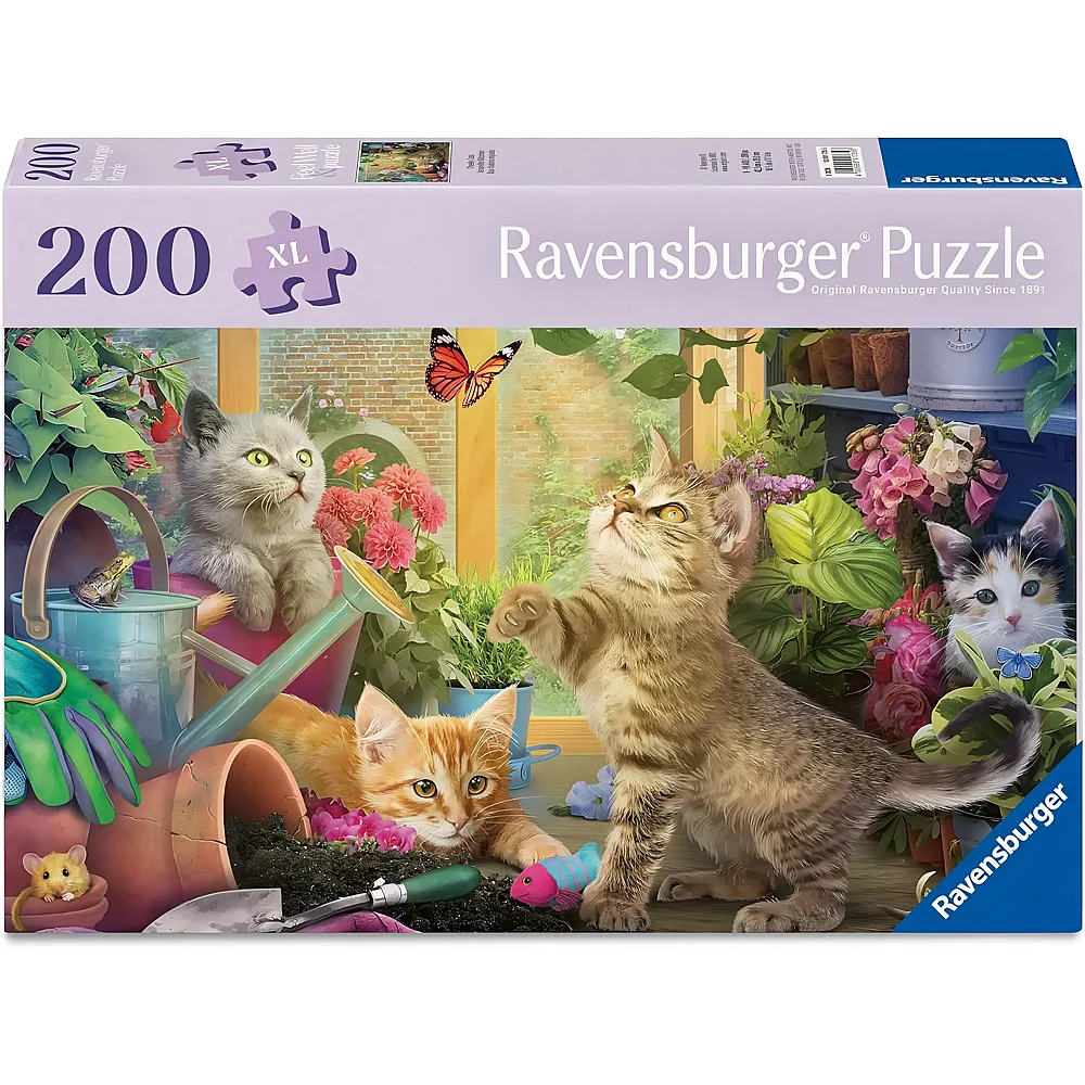 Ravensburger Puzzle Verspielte K�tzchen - 200 Teile
