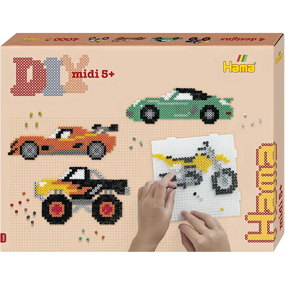 Hama Midi B�gelperlen Geschenkspackung - 4000 Teile