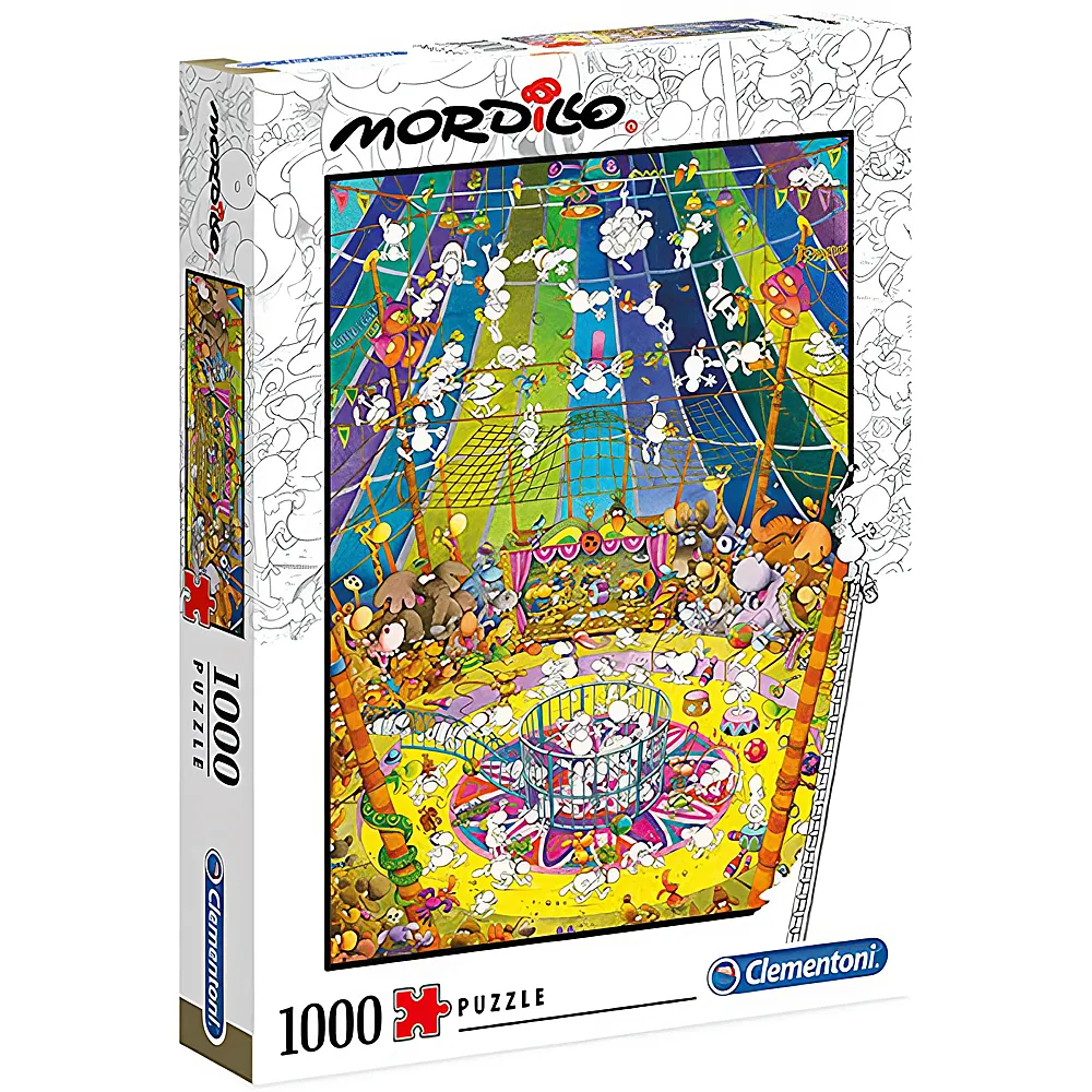 Clementoni Puzzle Mordillo Show 1000Teile