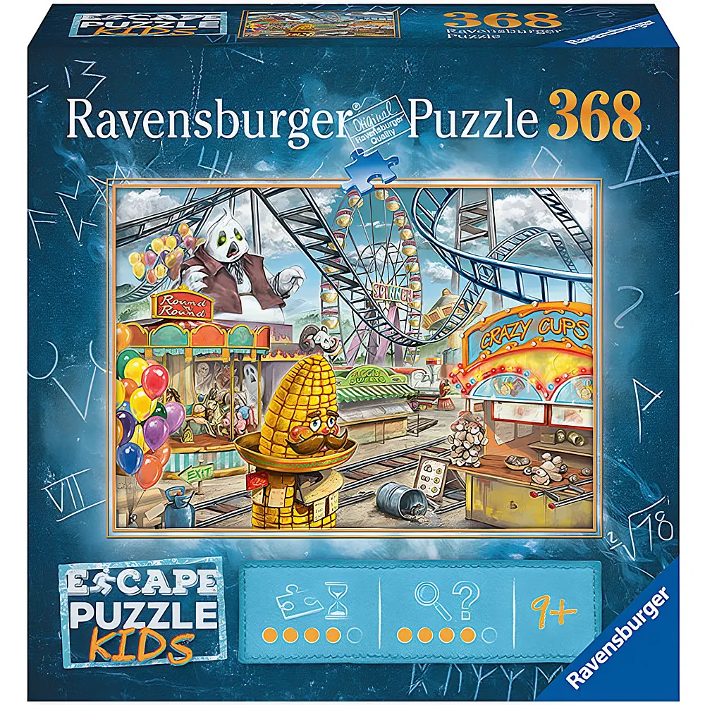 Ravensburger Puzzle Escape Kids Freizeitpark 368Teile