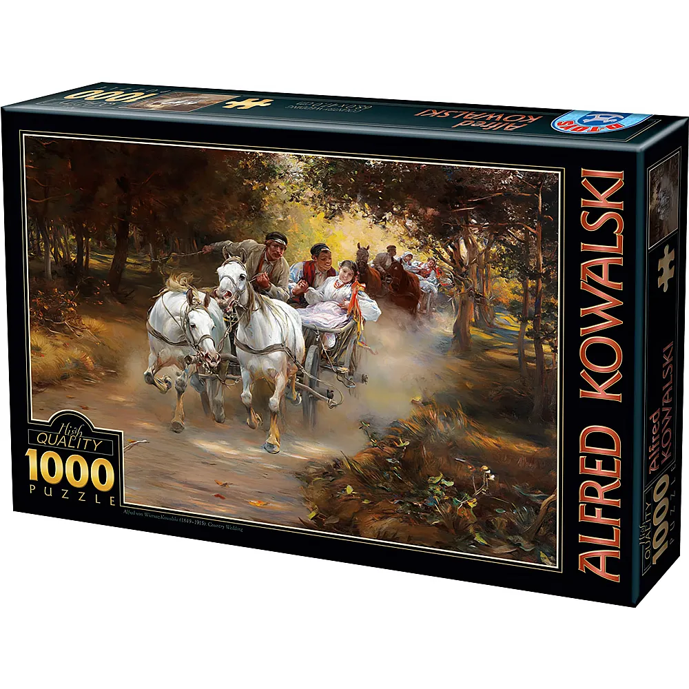 DToys Puzzle Landhochzeit - 1000 Teile | Puzzle 1000 Teile