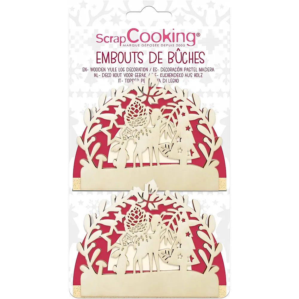 ScrapCooking Kuchendeko Zauberwald - 2 Teile
