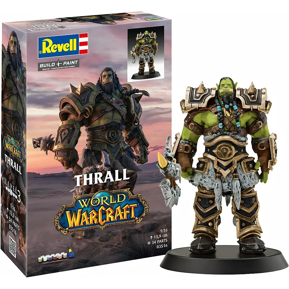 Revell Gift Set World of Warcraft The Orc Thrall
