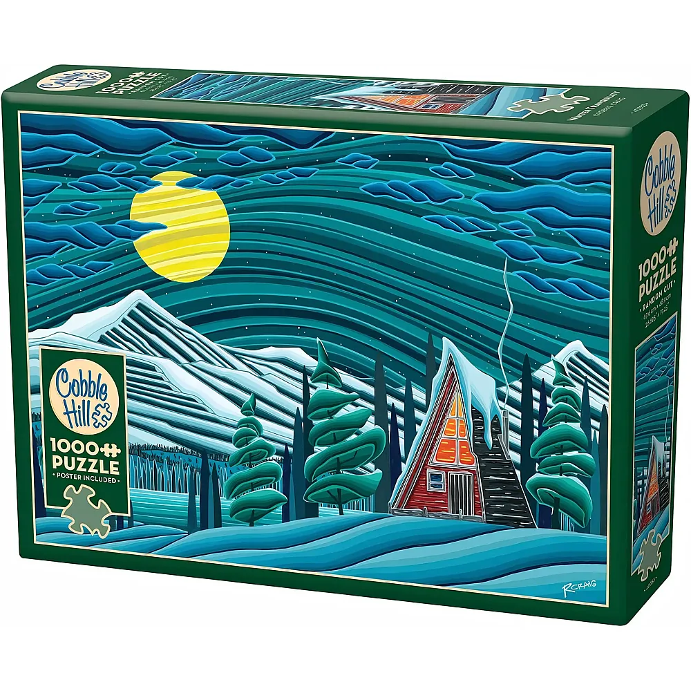 Cobble Hill Puzzle Winterliche Ruhe - 1000 Teile