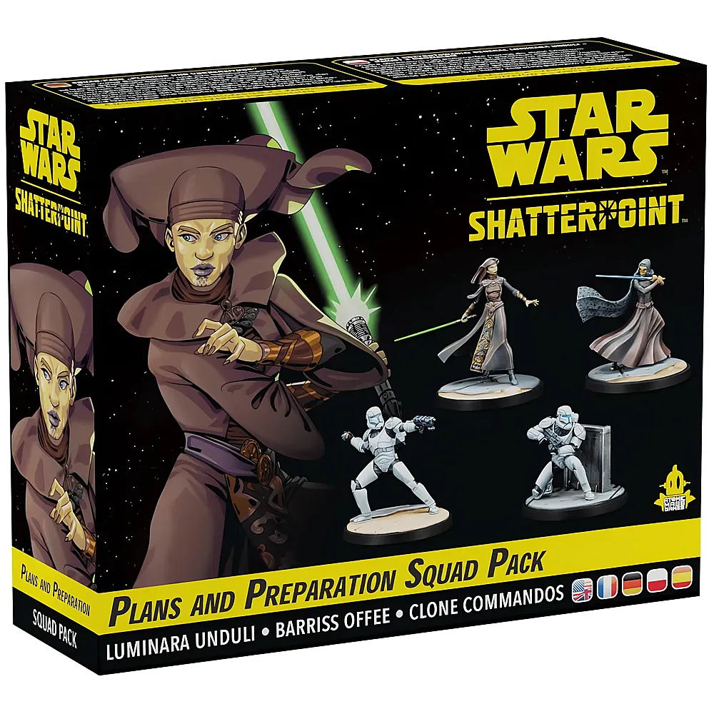 Atomic Mass Games SW Shatterpoint Planification ET Prep Set D'escouade