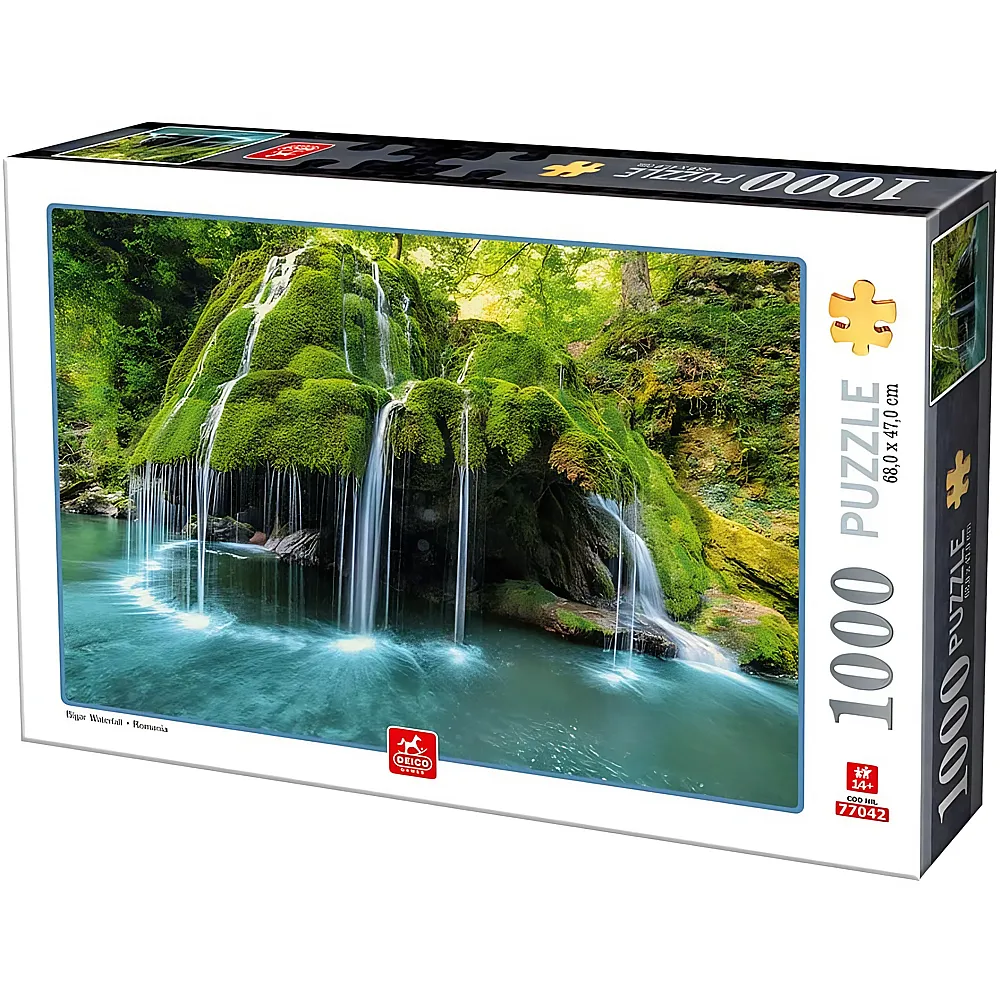 DToys Puzzle Rum�nien Bigar Waterfall - 1000 Teile