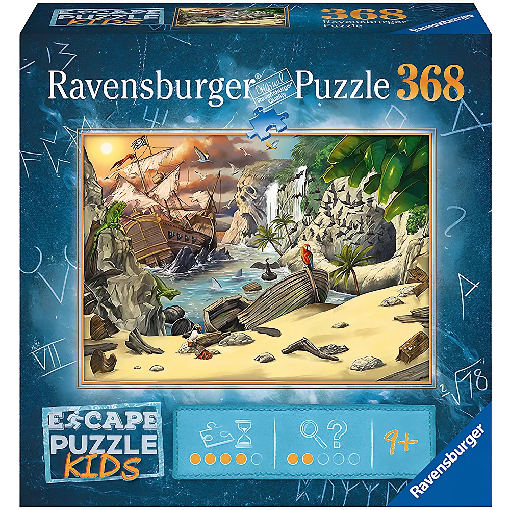 Ravensburger Puzzle Escape Piraten 368Teile