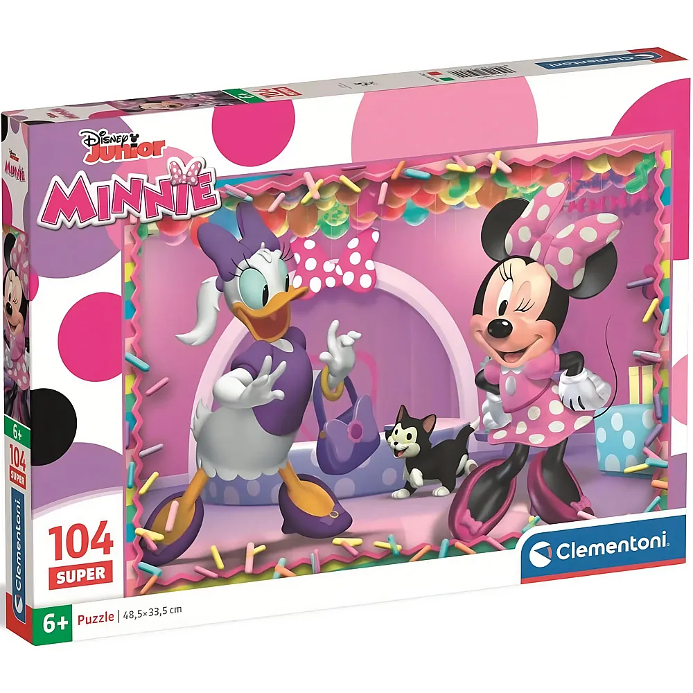 Clementoni Puzzle Disney Junior Minnie 104Teile