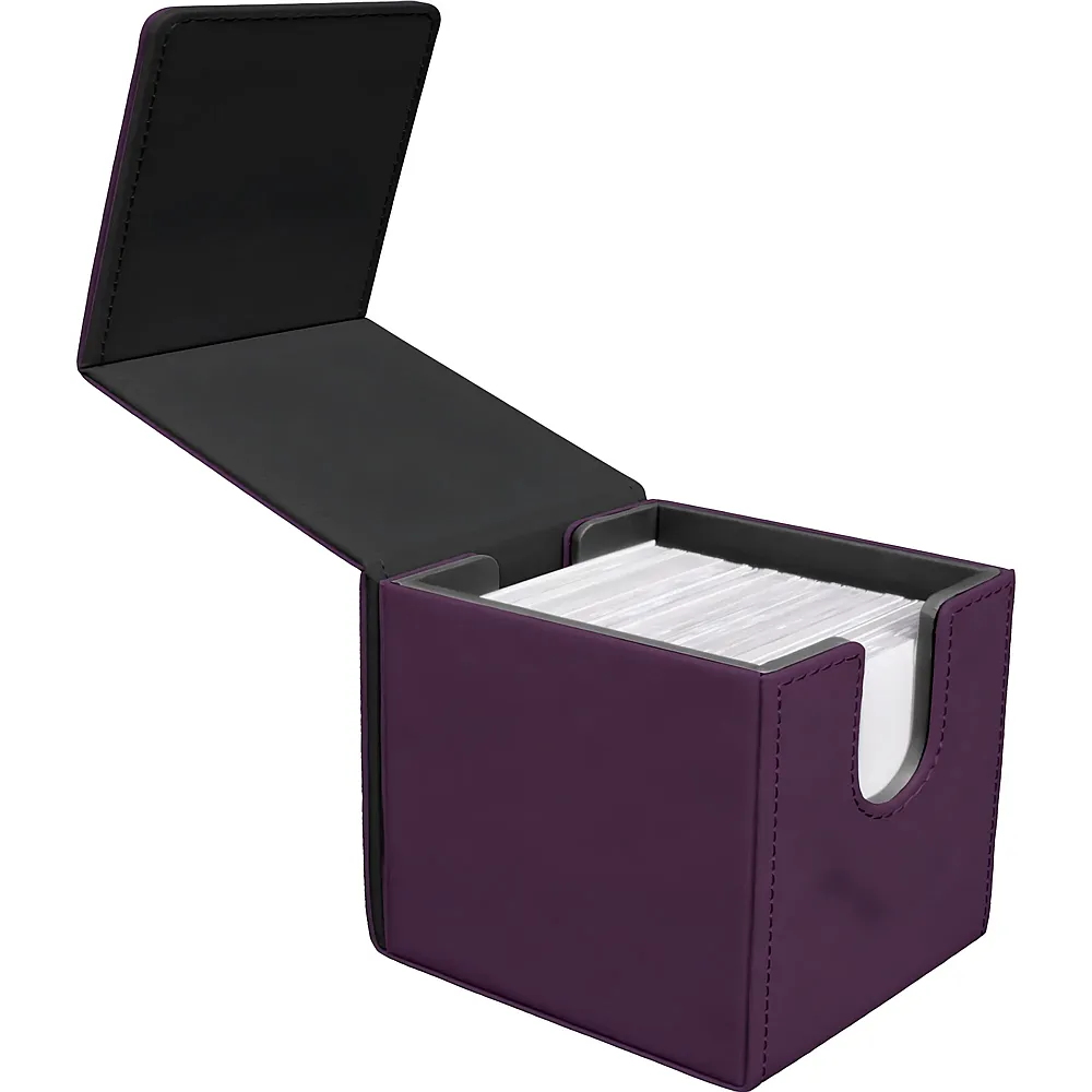 Ultra Pro Vivid Alcove Edge Deck Box - Midnight Plum