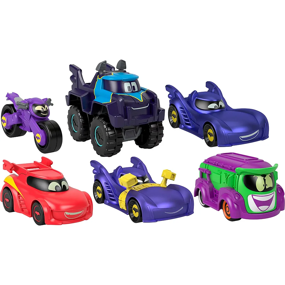 Fisher-Price Batwheels Batman Fahrzeug Sortiment - 1:55