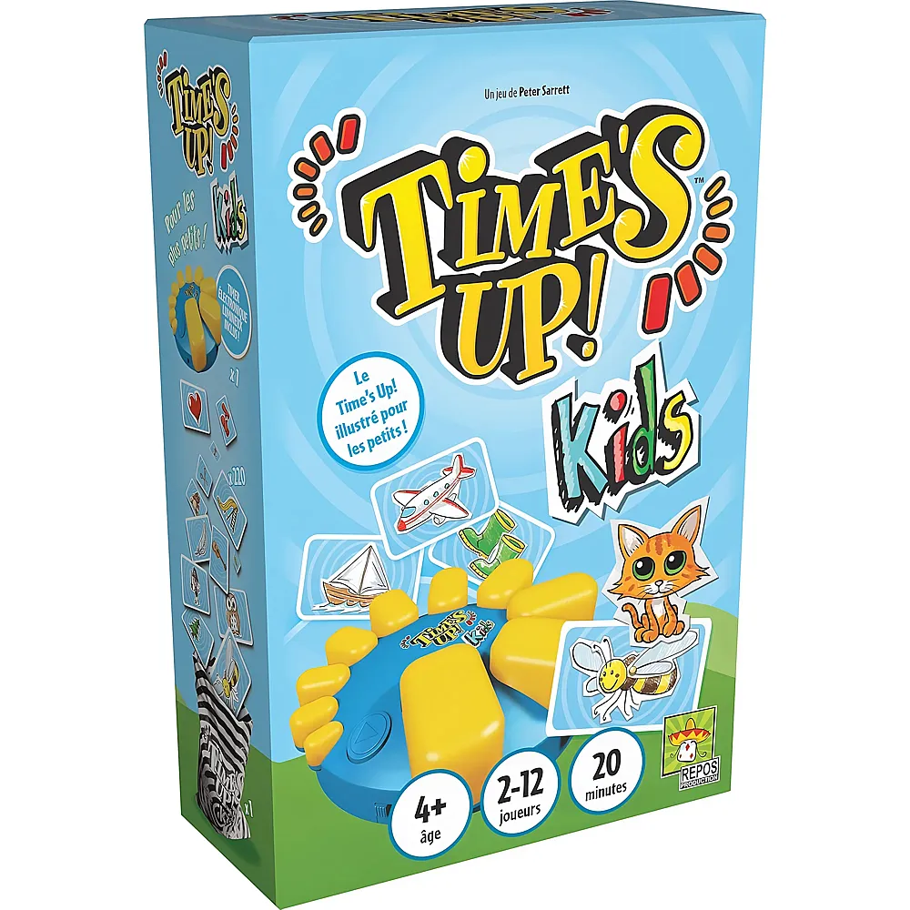 Asmodee Time's Up Kids 1 Buzzer New FR