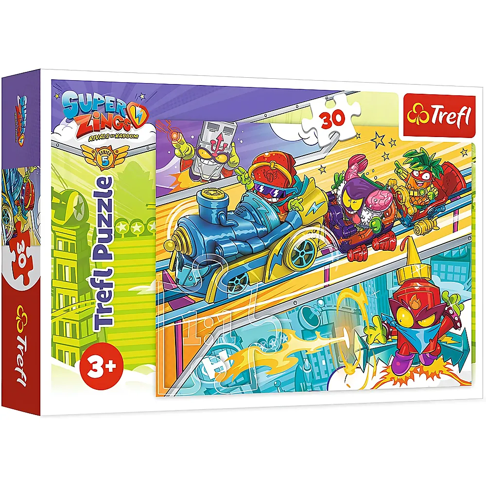 meinspielzeug - Trefl Puzzle Super Zings - 30 Teile | Puzzle 10-104 Teile