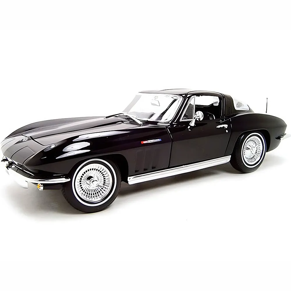 Maisto 1:18 Special Edition Chevrolet Corvette 1965 Schwarz | Die-Cast Modelle