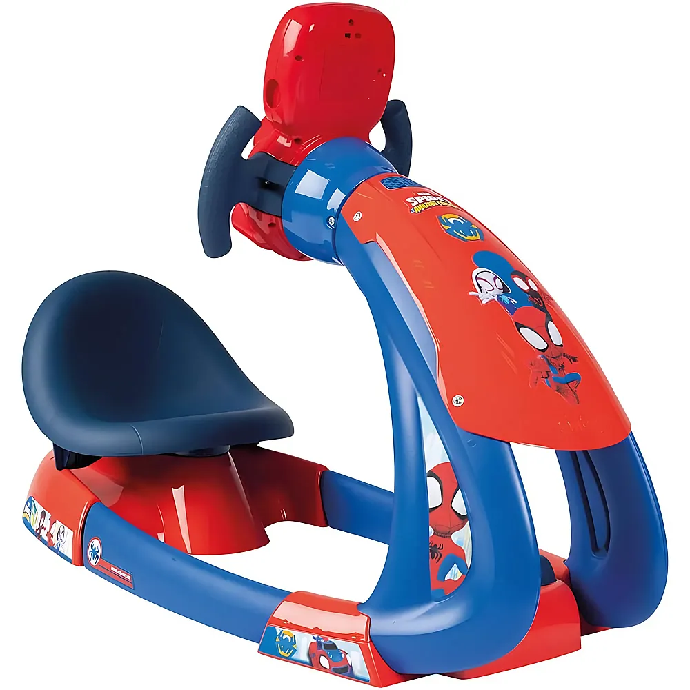 Smoby Spiderman V8 Driver Spidey Rennstuhl