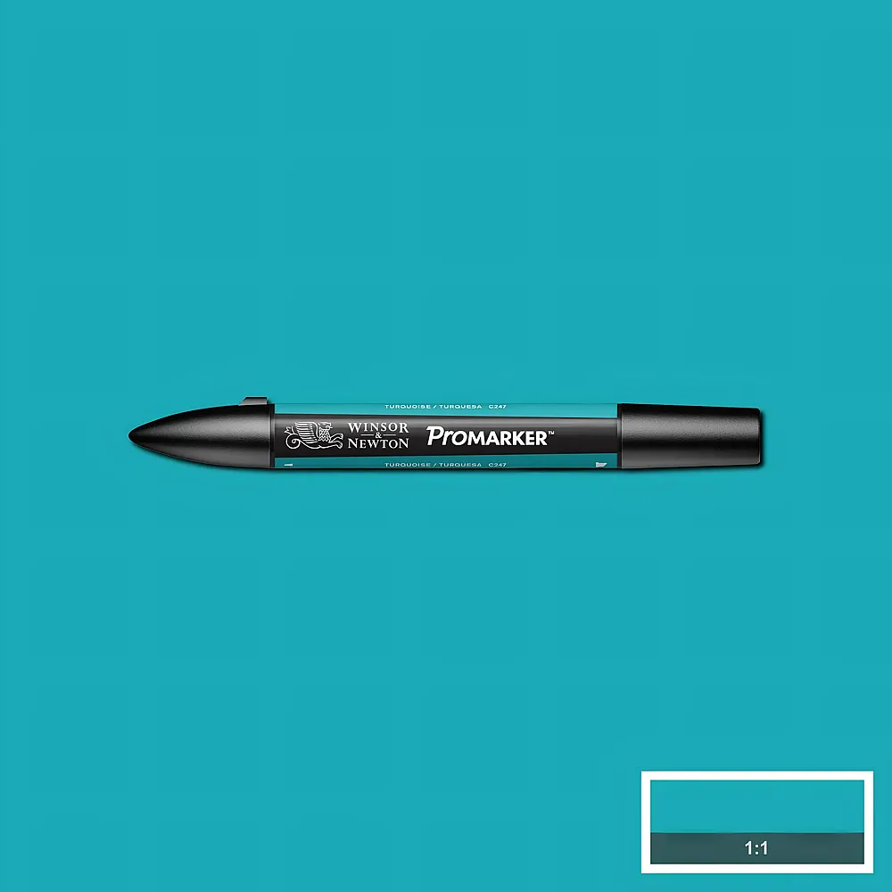 meinspielzeug - Winsor & Newton W&n Promarker Trkis c247